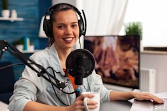 be your female audiobook narrator, record voice over in a pro studio to meet acx