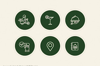 design custom icon illustration vectors for your web and mobile apps