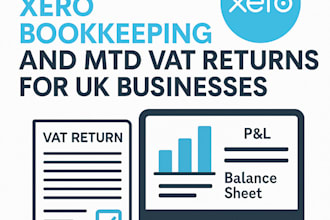 do xero bookkeeping and mtd vat returns for UK businesses