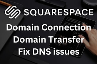 fix squarespace domain connection issues, configure dns or domain forwarding