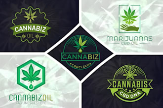 do cannabis, marijuana, weed, hemp, cbd, and mascot logo