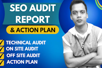 provide a website SEO audit report and action plan