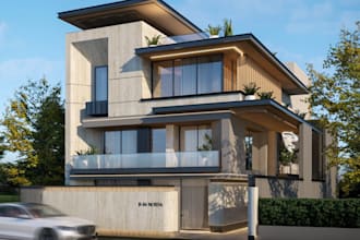optimize 3d exterior villa house,modern apartment,facade,cad interior,cgi render