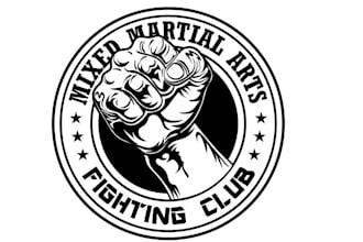 create high quality fighting club logo