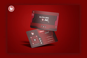 create a business card with your name design
