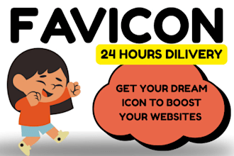 design a professional favicon that matches your brand