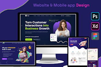 do website ui ux design, dashboard ui, mobile app ui ux