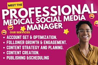 be your health care social media marketing manager med spa content creator