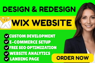 be your wix expert, wix developer to design wix website or wix online store