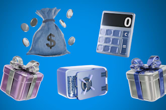 3d icon model for your business