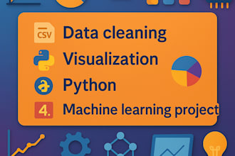 build custom python ml solutions, clean data, and visualize expert insights