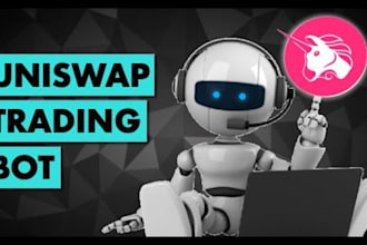 develop ai crypto bot, dex arbitrage bot, binance hft bot, uniswap bot