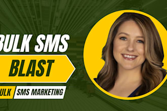 send bulk sms blast to real estate leads a2p bulk sms marketing mass texting sms