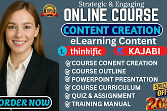 do ebook online course content creation course curriculum training manual