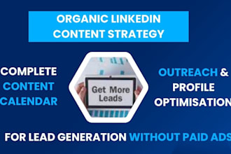 do linkedin content strategy,profile optimisation,outreach