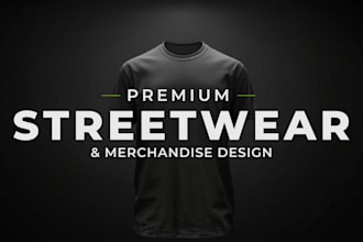 design premium streetwear and full brand merchandise