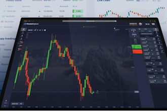 build a forex bot, copy trading bot, telegram bot, options trading, discord bot