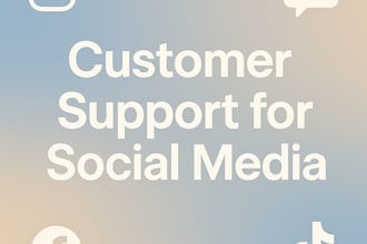 professionally respond to your costomers on social media
