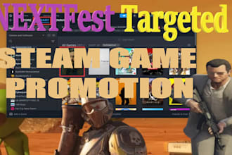 steam game promotion, steam game marketing, video game promotion, steam wishlist