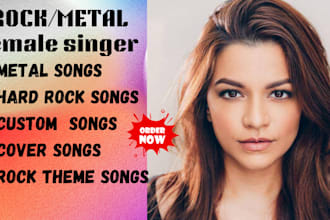 be your female singer songwriter hard rock singer metal rock rock pop rock song
