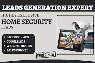 generate home security surveillance leads garage door leads alarm monitoring ads
