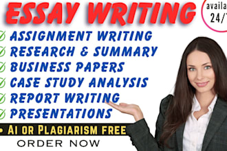 do urgent essay writing 300 to 5000 words as an essay writer