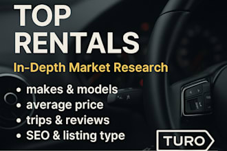 research turo top rental cars in your area