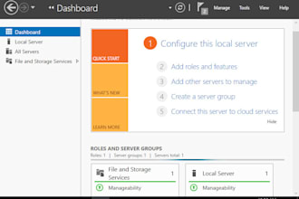 support set up windows server, active directory, dns, dhcp, wds, permissions