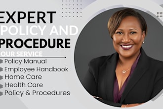 write healthcare policy and procedure manual employee handbook homecare