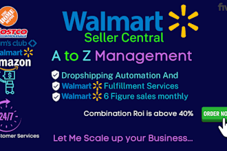 do expert walmart dropshipping research and optimization