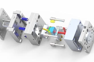 design any type of mold injection, gypsum, blow, silicone and cnc programming