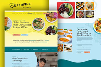 build restaurant website food catering or cafe website on wordpress