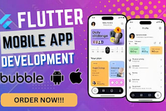 build flutterflow app flutter flow development bubble app do 12 tester for you