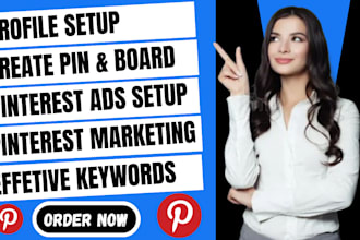 setup profitable pinterest ads campaign marketing manager seo pin on board