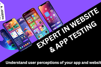 do thorough QA testing and usability review for your website and app