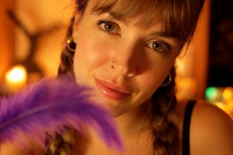 create an asmr affirmation video to empower you