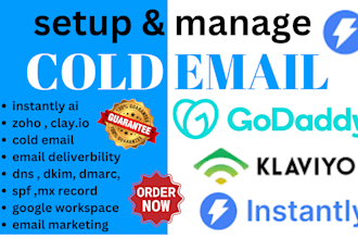 setup google workspace for instantly ai or smartlead cold email warm up