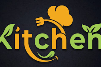 do food, coffee shop, bar or restaurant logo or any graphic design