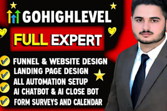 create ghl funnel, gohighlevel website, ghl automation setup