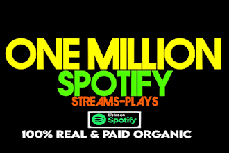 do spotify music promotion soundcloud, amazon music, apple music promotion