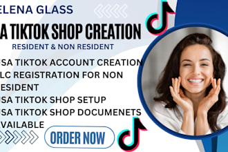 create USA tiktok shop setup tiktok account manage USA tiktok shop
