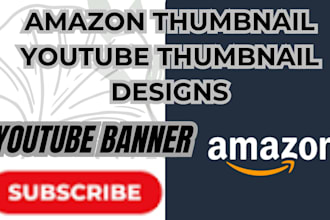 design profitable amazon youtube social media post clickbait thumbnails