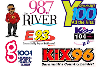 do a unique music promotion and play on 98,7 the river savannah radio