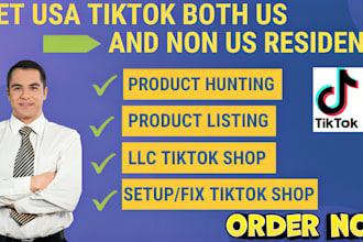 setup non usa tiktok shop beneficiary approval ebay and amazon dropshipping