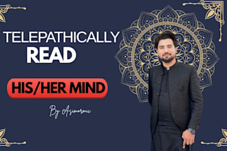do telepathy mind reading of anyone in live chat