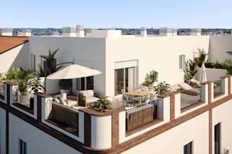redesign villa with courtyard, swimming pool patio, tennis court,garden,fountain