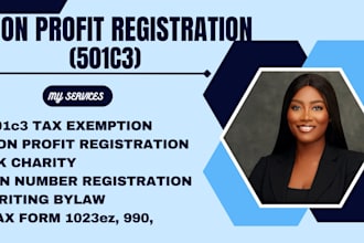 register non profit, UK charity, 501c3 tax exempt, bylaw, 990, ein, cage code