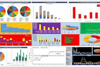 perform statistical data analysis data visualization data entry
