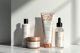 give custom cosmetic label design and premium packaging solutions