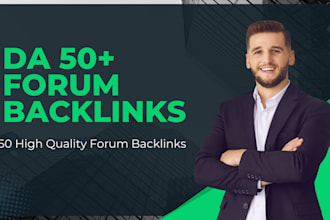 do white hat manual high da forum backlinks offpage seo link building